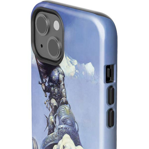 Frazetta Sliver Warrior iPhone 14 Impact Case